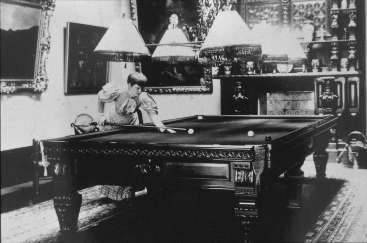 Wivenhoe Hall billiards room, ladies could play too. | Nottage Maritime Institute 04329.51g