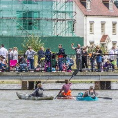 Wivenhoe Crabbing Compition 2016 off West Quay | Ivan Beales