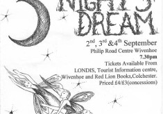 Wivenhoe Youth Theatre - A Midsummer Night's Dream