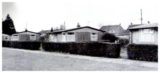 Prefabs in Stanley Road. | Photo Clive Peck