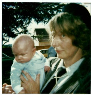 Daphne Meyers holding baby Stephen - early 1980s | Photo - Daphne's Family