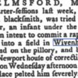 John Rivett, Blacksmith: Pelted in the Pillory, 1786