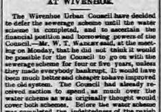 A Black Outlook at Wivenhoe 1902