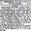 House with Malting Office to let Commanding a Pleasant View over a Gentleman's Park 1817