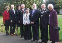The Annual Civic Service in 2008 with Mayor Cllr Frances Richards