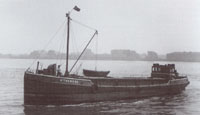 The Wyvenhoe in her de-rigged state after 1923