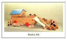 A toy Noah's Ark made by Sue's Toy Trumpet Workshop company | Copyright Sue Murray ARPS
