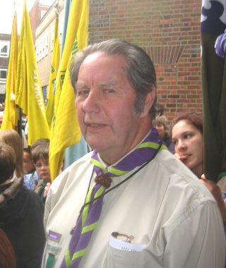 Doug Meyers at a St George's Day Parade in Colchester in 2006 | Peter Hill